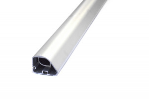 Профиль бампера аннодированный 4001R Mat Satin Incl Hole