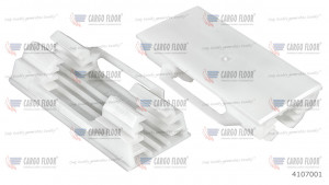 Фиксатор-Направляющая  пластиковый Cargo Floor (25x25мм)